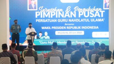 Wapres KH Ma’ruf Amin Kunker di Mojokerto, Forkopimda Maksimalkan Pengamanan VVIP