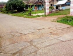 Disinyalir, Dana Pemeliharaan Jalan Perbatasan Palembang – Sukomoro “Menguap”