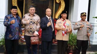 Kapolres Dampingi Wali Kota Madiun Terima Kunker Duta Besar Romania dan Moldova
