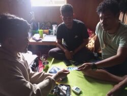 Tim Medis Satgas Binmas Ops Damai Carten-2022 Layani Pengobatan Personel Satgas Gakkum