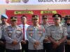 Kapolres Madiun Kota Gelar Upacara Korps Kenaikan Pangkat Pengabdian
