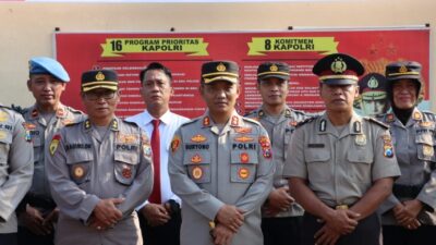 Kapolres Madiun Kota Gelar Upacara Korps Kenaikan Pangkat Pengabdian