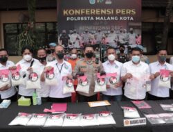 Diamankan Sabu Seberat 20 Kg, Satresnarkoba Polresta Malang Kota Bekuk Dua Pengedar
