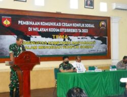 Asintel Kasad Sosialisasikan Upaya Pencegahan Konflik Sosial, Kabupaten Brebes
