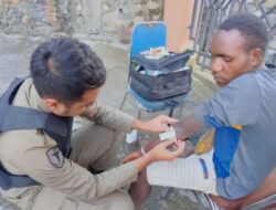 Pengecekan Program Kasuari Satgas Binmas Noken Damai Cartenz-2022