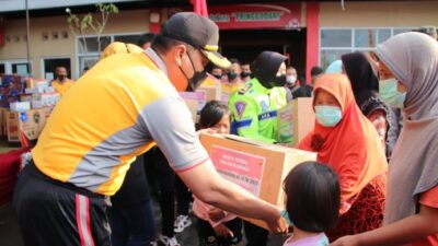 Sebanyak 1.200 Orang Ramaikan Jalan Sehat Hari Bhayangkara ke-76 Polres Pekalongan