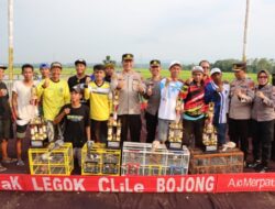 Meriahkan Hari Bhayangkara ke 76, Polres Pekalongan Gelar Lomba Kolong Merpati