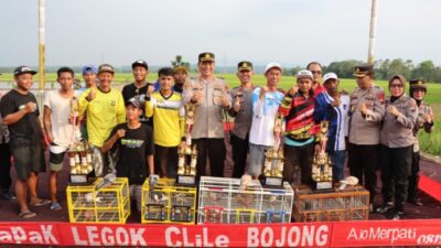Meriahkan Hari Bhayangkara ke 76, Polres Pekalongan Gelar Lomba Kolong Merpati