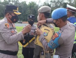 Ops Patuh Krakatau 2022 Digelar Selama 14 Hari, Polres Tubaba Gelar Apel Pasukan