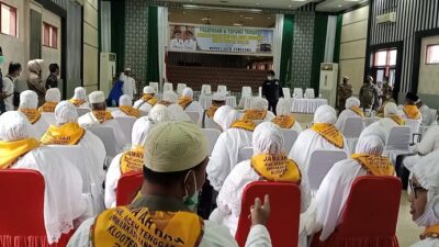 Sebanyak 57 Calon Jamaah Haji asal Aceh Tenggara Dilepas Menuju Embarkasi Banda Aceh