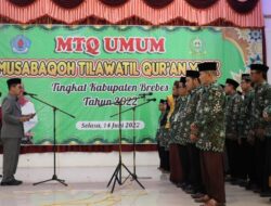 Melalui MTQ Umum XXIX Kabupaten Brebes, Pacu Peningkatan Kualitas Keimanan dan Ketakwaan