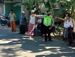 Polisi Tangani Laka Lantas hingga Akibatkan Seorang Pejalan Kaki Meninggal, Loteng
