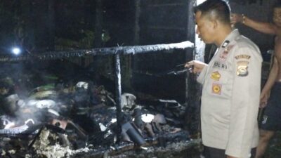 Rumah Terbakar Milik Warga Desa Karang Sidemen, Loteng, Diduga Ini Penyebabnya