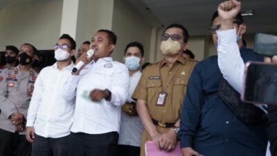 Audiensi Nakes Honorer di DPRD Brebes, Sebanyak 100 Personel Polres Diterjunkan