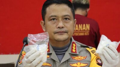 Akan Diedarkan ke Surabaya, Pengedar Sabu Lintas Provinsi Diringkus Polresta Pontianak