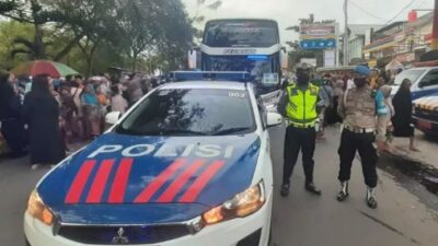 Polres Loteng Kawal dan Amankan Pemberangkatan CJH