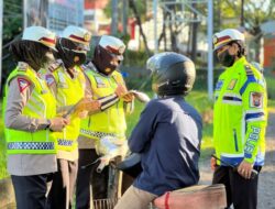 Satlantas Polrestabes Makassar Keluarkan Sebanyak 3.219 Teguran dalam Ops Patuh 2022