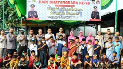 Polres Tubaba Gelar Khitan Massal, Kapolres : Wujud Kepedulian Polri pada Masyarakat