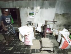 Gasak 260 Kg Beras, Dua Pemuda Tak Berkutik Dicokok Personel Polsek Bumiayu