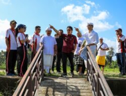 Bupati Badung Tinjau Lahan TPS3R dan Lahan Taman Bung Karno Penarungan