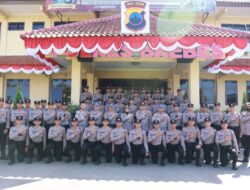 Wakapolres Brebes Lepas 49 Siswa Latja Kembali ke SPN Polda Jateng