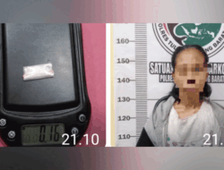 Satres Narkoba Polres Tubaba Amankan Perempuan Penyalahgunaan Narkotika