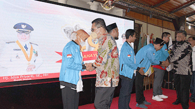 Peringati Harlah ke 49 KNPI Kabupaten Brebes, Ini Pesan Sekda Djoko Gunawan