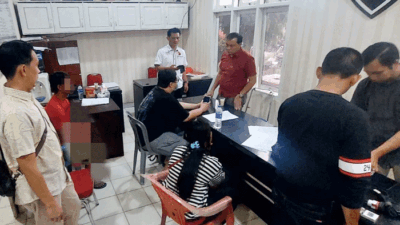 Polres Lampung Amankan Pasangan Suami Istri Diduga Curi Emas