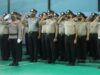 Dipimpin Kapolres, Upacara Korp Raport Kenaikan Pangkat Personel Polres Loteng Digelar