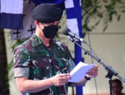 Danlantamal IV Dampingi Waaster Tutup Kegiatan Serbuan Teritorial TNI 2022