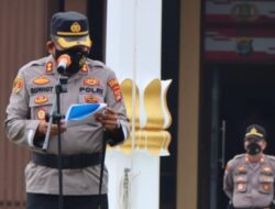 Sebanyak 13 Personel Polres Tubaba Naik Pangkat, Ini Pesan Kapolres