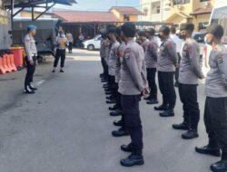 Kasubbid Provos Polda Papua Tekankan Kedisiplinan Personel Perwakilan Polres Jajaran