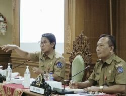Sekda Badung Pimpin Rapat Pembentukan Satuan Tugas PMK Hewan Ternak