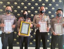 Satlantas Polres Batu Raih Berbagai Penghargaan Juara Giat Monev dan Hasil Dakgar Lantas