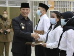 Pj Bupati OKU Teddy Meilwansyah Lantik Sebanyak 308 Orang CPNS dan PPPK