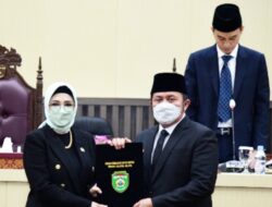 DPRD Provinsi Sumsel Menyetujui Raperda Pertangung Jawaban Pelaksanaan APBD 2021