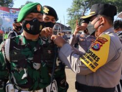 Kapolres Loteng Pimpin Apel Gelar Pasukan Operasi Patuh Rinjani 2022