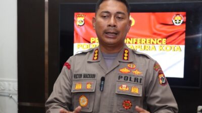 Sebanyak 200 Personel Polresta Jayapura Kota dan BKO Brimob Nusantara Amankan Sholat Idul Adha