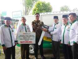 Baznas Kabupaten Lahat Terima Bantuan Satu Unit Mobil Operasional&nbsp; dari PTBA