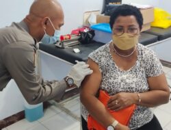 Klinik Pratama Polresta Jayapura Kota Layani Vaksinasi Dosis Pertama, Kedua dan Booster