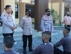 Upacara Tradisi Penyambutan Bintara Remaja Diktuk Brigadir Polri 2022 Polres Tubaba