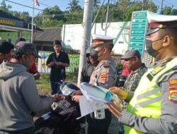 Wujudkan Masyarakat Tertib Lalin, Satgas Operasi Patuh Rinjani 2022 Gencarkan Penling