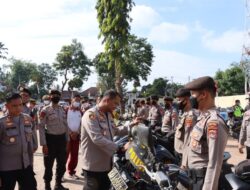 Jelang Pilkades Serentak, Kapolres Loteng Periksa Kesiapan Kendaraan Dinas