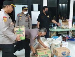 Polri Peduli Bencana Banjir, Polsek Kembangan Jakbar Salurkan Bantuan