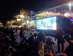 Polda Jatim Turunkan Mobil Videotron Sosialisasi Prokes di Kota Batu