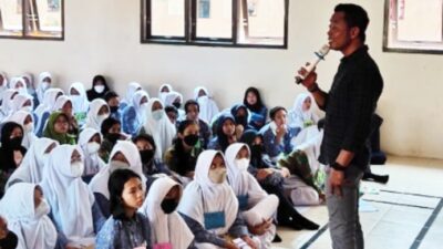 Satnarkoba Polres Tubaba Sosialisasi Bahaya Narkoba di Sekolah