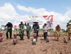 Pj Bupati OKU Hadiri Pembukaan Lahan Ketahanan Pangan