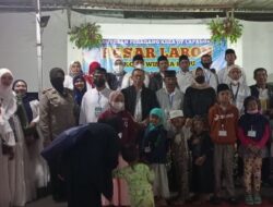 Puluhan Anak Yatim Terima Santunan dari Paguyuban PKL Pasar Laron Kota Batu