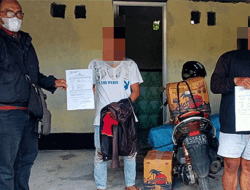 Polsek Praya Timur Amankan Dua Pengendara bersama Barang Bukti Miras