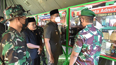 Melalui TMMD ke 114, Bupati Sidoarjo Berharap Bangun Lagi Nilai Luhur Gotong Royong